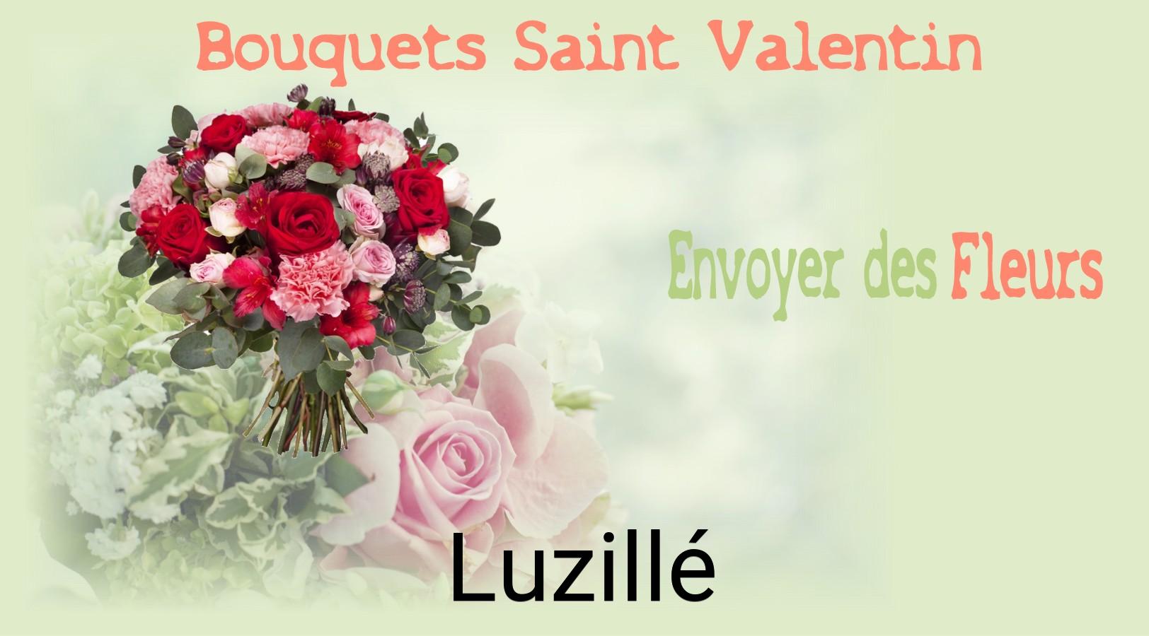 Roses de Saint-Valentin livrées à Luzillé